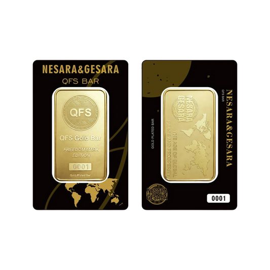 Nesara Gesara QFS Gold Bar