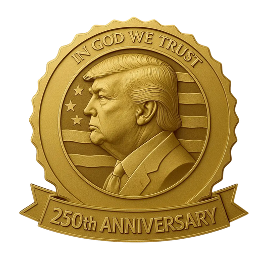 TRUMP GOLDEN BADGE
